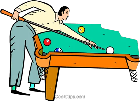  Man Playing Pool Royalty Free Vector Clip Art Illustration Imagens Homem Jogando Sinuca Png Pool Stick Png