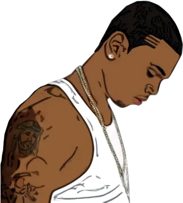  Psd Detail Chris Brown Cartoon Drawing Png Chris Brown Png