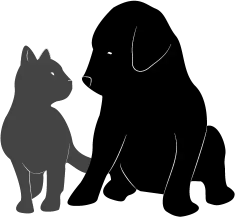  Download Hd Dog And Cat Adoption Dog And Cat Silhouette Silhouette Cat And Dog Png Cat Silhouette Transparent