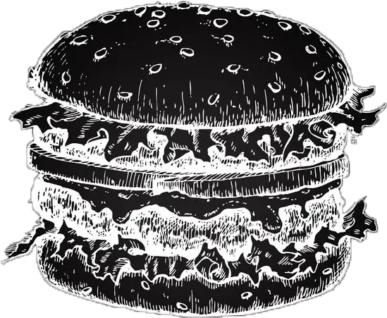  Download 54477020 M Hamburguer Artesanal Desenho Png Chalk Board Png