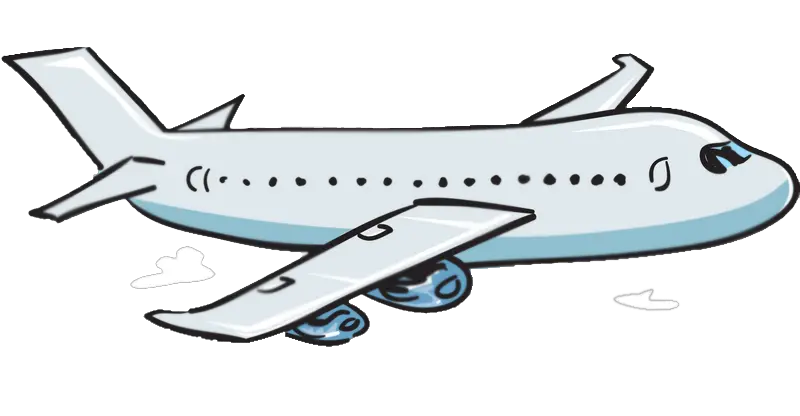  Cartoon Airplane Png Picture 371099 Transparent Background Plane Cartoon Airplane Emoji Png