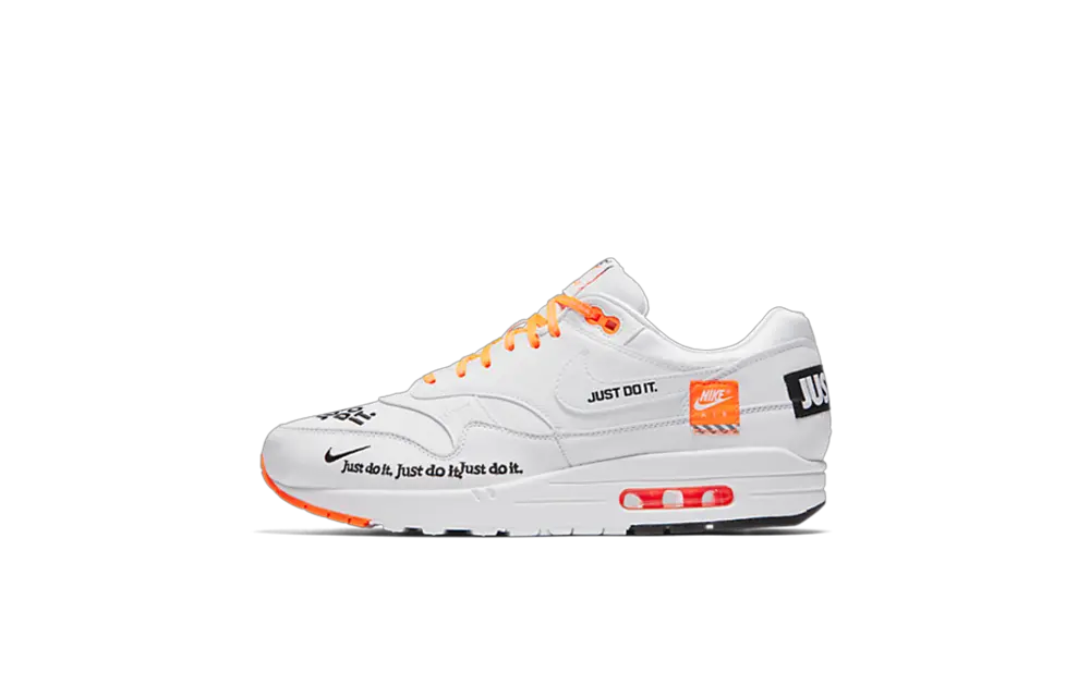  Nike Air Max 1 Just Do It White Nike Just Do It Collection Png Nike Just Do It Logo Png