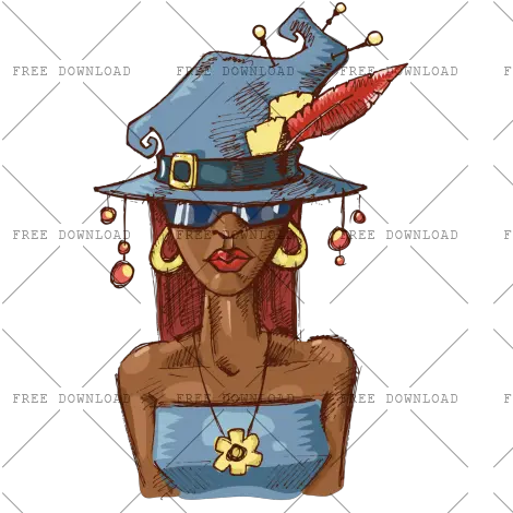  Png Image With Transparent Background Cartoon Witch Transparent Background