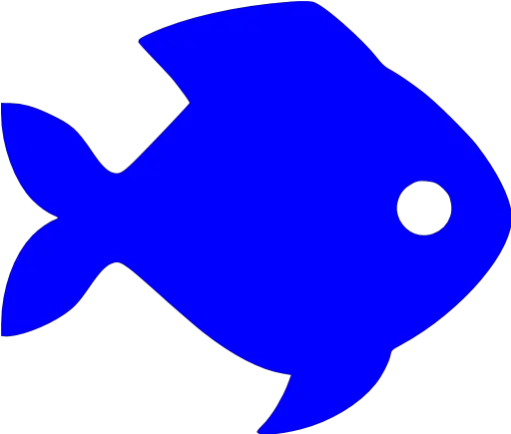  Blue Fish Icon Icone Poisson Png Bass Fish Icon