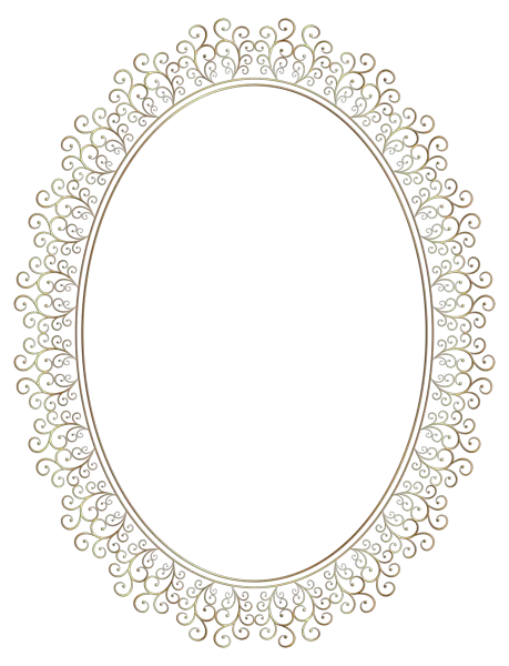  Silver Oval Frame Png Download Circle Oval Frame Png