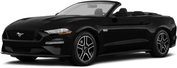  Rent A Mustang Gt Convertible Ford 2019 Black Mustang Convertible Png Ford Mustang Png