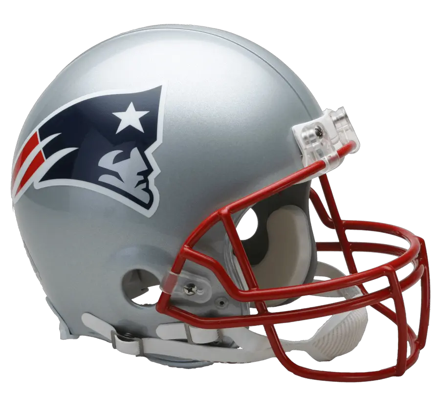  New England Patriots Authentic Nfl Full Size Helmet New England Patriots Helmet Png Nfl Png