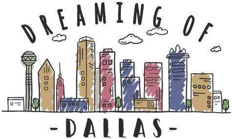  Transparent Png Svg Vector File Dallas Skyline Illustration Dallas Png