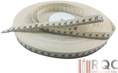  Cotton Measuring Tape Ribbon 12 Rqc Supply Scale Model Png Tape Measure Png