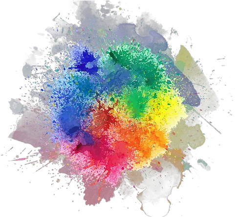  Home Equationstudios Colorful Splash Transparent Background Png Splat Png