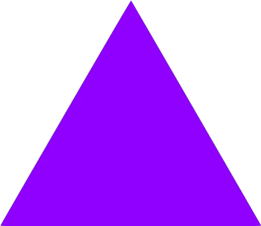  Violet Triangle Icon Free Violet Shape Icons Purple Triangle Png Triangle Png