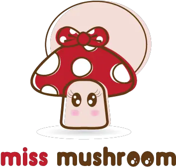  Logo Design Gallery Inspiration Miss Mushrooms Png Mushroom Logo