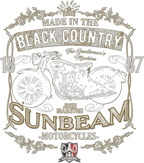  Black Country Sunbeam T Shirt Illustration Png Sun Beam Png