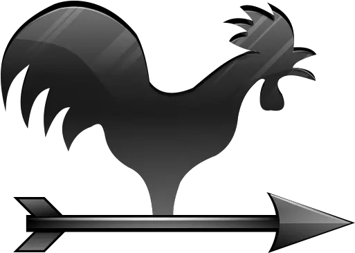  Download Free Png Forecasting Computer Livestock Icons Weather Vane Half Chicken Rooster Png