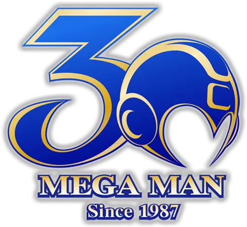  Mega Man 30th Anniversary Sweepstakes Mega Man 30th Anniversary Logo Png Mega Man Transparent