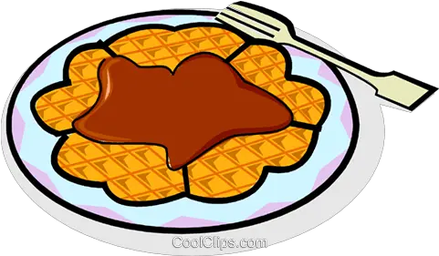  Breakfast Waffle Royalty Free Vector Clip Art Png Breakfast Clipart Png