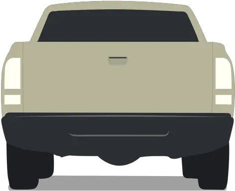  Pickup Rear View Transparent Png U0026 Svg Vector File Back Of Car Vector Png Back Png