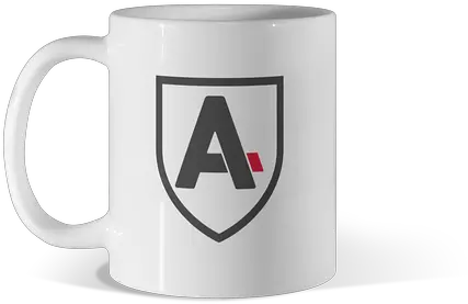  Official Anarchy Logo White Mug By Anarchyhd Design Humans Mug Png Anarchy Logo