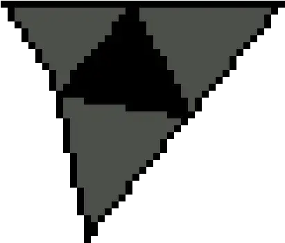  Download Lorule Triforce Dark J Full Size Png Pixel Art Water Drop Triforce Transparent Background