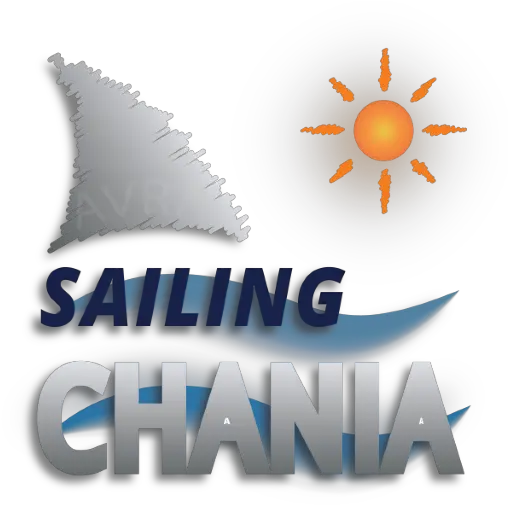  Sailing Chania Private Boat Trips Graphic Design Png Sailboat Logo