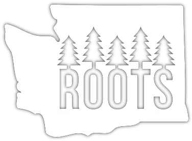  Washington Roots Diecut Sticker Stickers Northwest Png Washington Icon