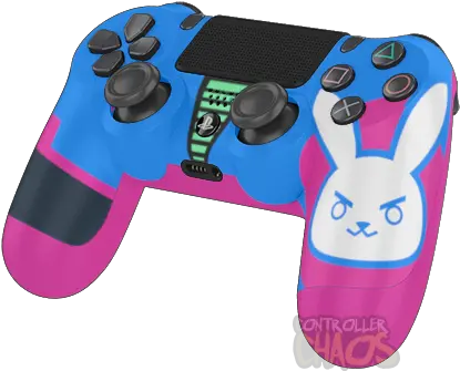  Dva Playstation 4 Controller Overwatch Png Overwatch Dva Logo