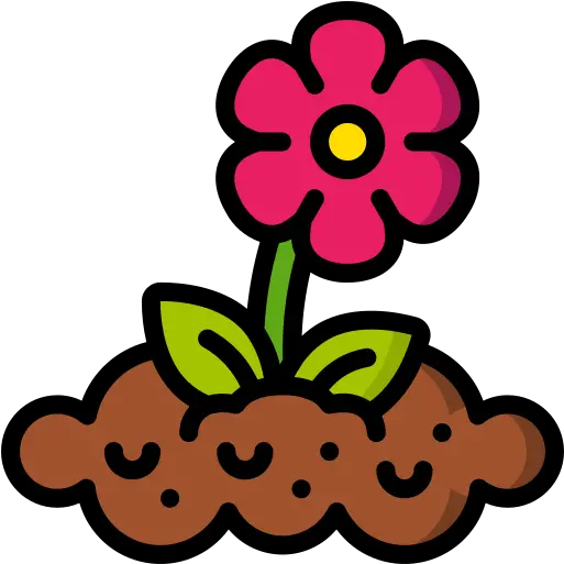  Flower Free Nature Icons Drawing Png Small Flower Icon