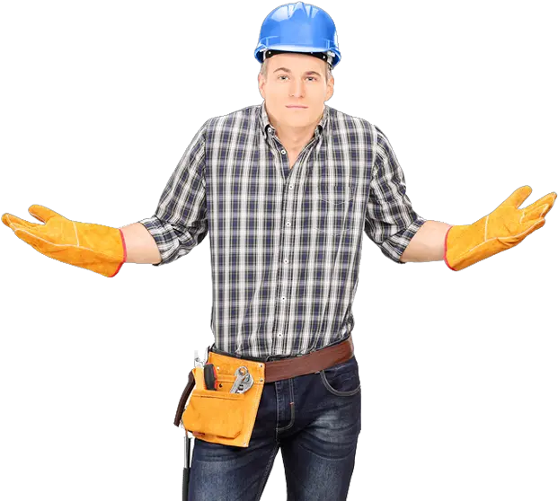  Confused Construction Worker Png Image Confused Construction Worker Png Construction Worker Png