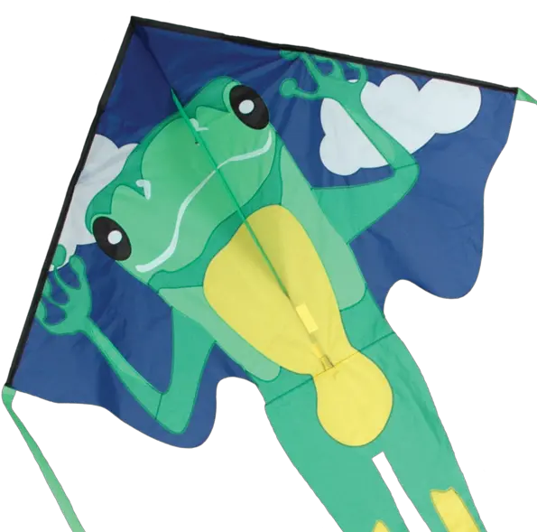  Large Easy Flyer Kite Green Frog Umbrella Png Kite Png