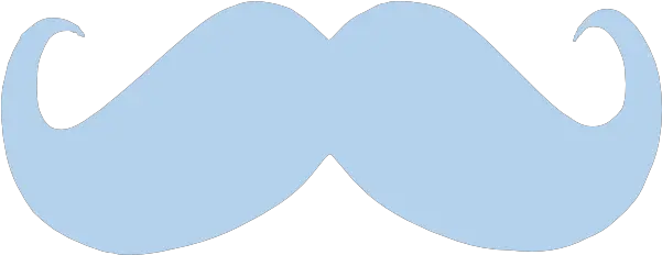  Blue Mustache Transparent Background Light Blue Moustache Png Mustache Transparent