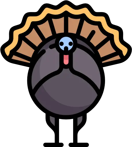  Turkey Free Animals Icons Language Png Thanksgiving Turkey Icon