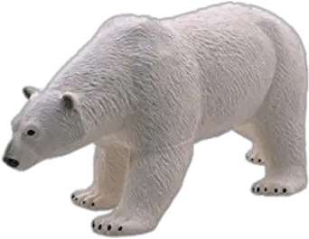  Polar Bear Plastic Model Transparent Png Stickpng Polar Bear Png