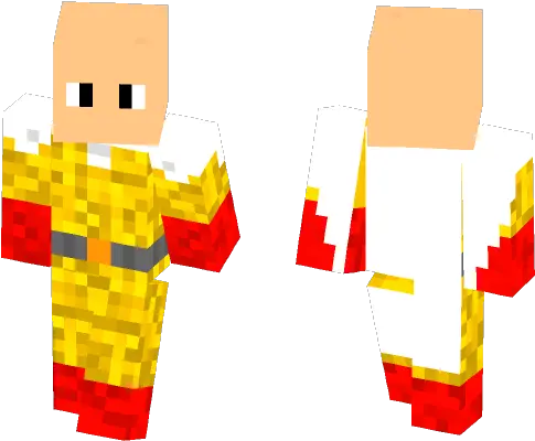  Download One Punch Mansaitama Minecraft Skin For Free One Punch Man Minecraft Skin Pe Png One Punch Man Logo Png