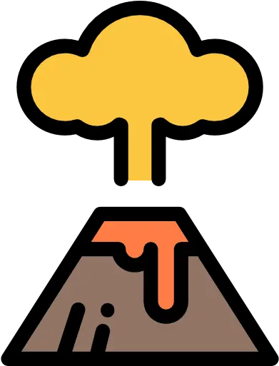  Volcano Free Nature Icons Dot Png Volcano Icon Png