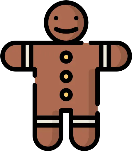  Free Icon Gingerbread Man Happy Png Orange Person Icon