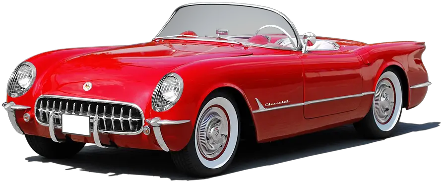  Chevrolet Corvette Isolated 6zyl Red Corvette Transparent Png Corvette Png