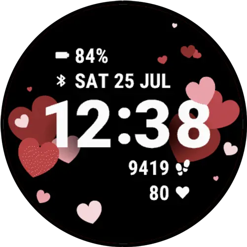  Hearts Garmin Connect Iq Girly Png Paypal App Icon