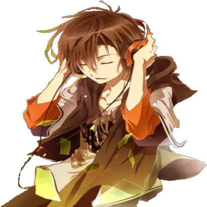  Decal Id Roblox Anime Boy Anime Boy With Headphones Transparent Png Aesthetic Anime Boy Icon