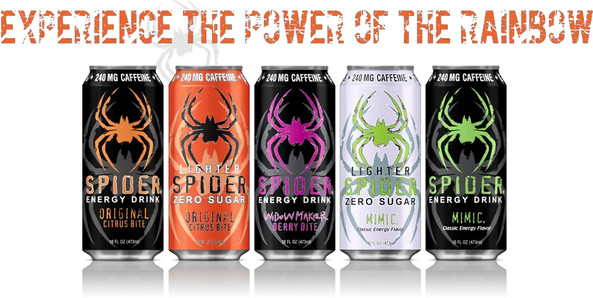  Spider Energy Energy Drink Png Spider Logo