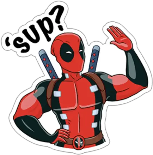  Sticker Maker Png Deadpool Transparent