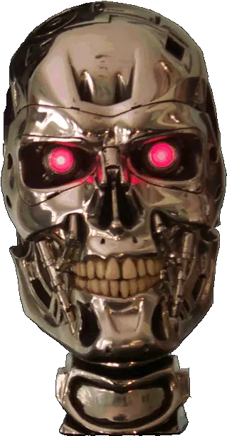  Terminator Movie Prop Collection Terminator Head Png Terminator Transparent