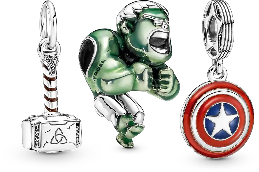  Captain America Charm Marvel X Pandora Pandora Marvel Png Captain America Shield Icon