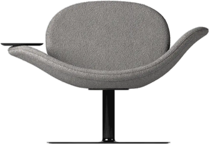  Dove Armchair Light Grey Fabric Italian Furniture High Back Png Space Dandy Adelie Icon