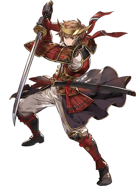  Samurai Granblue Fantasy Wiki Fictional Character Png Samurai Icon