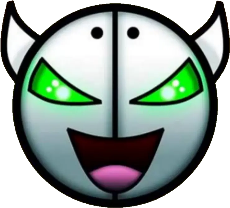  Create Your Difficulty Fandom Geometry Dash Auto Demon Face Png Images Of Icon For Beating Electrodynamix