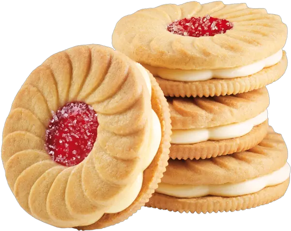  French Creme Cookies Leclerc Biscuit Avec Gelee De Fraise Png Cookies Transparent