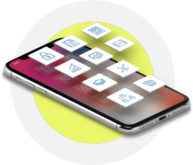  Mobile Application Development Iphone Android App Animated Rubik Cube Svg Png Cherry Omega Icon