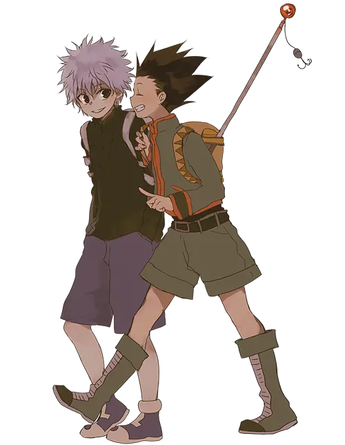  Gon And Killua Quote Transparent Png Gon And Killua Png Gon Png