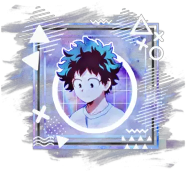  Quirkoneforaii Twitter Background Square Purple Aesthetic Png Deku Icon