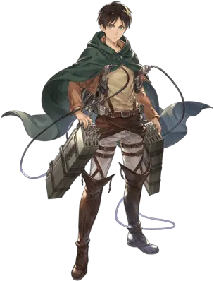  Eren Granblue Fantasy Attack On Titan Png Eren Png